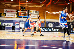 Basketball, win2day Basketball Superliga 2023/224, Grunddurchgang Runde 16, BBC Nord Dragonz, Oberwart Gunners, Lukas Hahn (25)