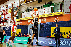 Basketball, win2day Basketball Superliga 2023/24, Grunddurchgang 16.Runde, Traiskirchen Lions, Kapfenberg Bulls, Daniel Grgic (18)