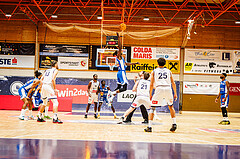 Basketball, win2day Basketball Superliga 2023/224, Grunddurchgang Runde 16, BBC Nord Dragonz, Oberwart Gunners, #jumpball