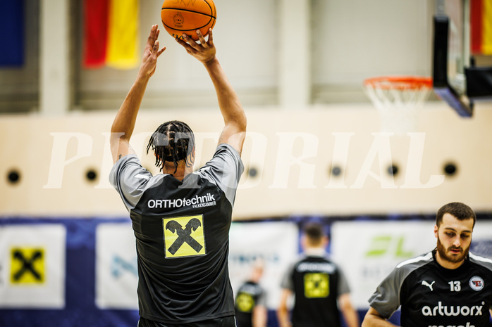 Basketball, Win2Day Superliga 2023/24, Grunddurchgang 16.Runde, SKN St. Pölten, Flyers Wels, Christopher Ferguson (20)
