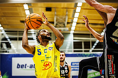 Basketball, Win2Day Superliga 2023/24, Grunddurchgang 16.Runde, SKN St. Pölten, Flyers Wels, Michael Anthony Randolph Jr. (5)