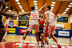 Basketball, win2day Basketball Superliga 2023/24, Grunddurchgang 16.Runde, Traiskirchen Lions, Kapfenberg Bulls, Miro Zapf (7)