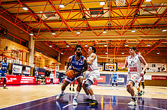 Basketball, win2day Basketball Superliga 2023/224, Grunddurchgang Runde 16, BBC Nord Dragonz, Oberwart Gunners, Kris Monroe (13)