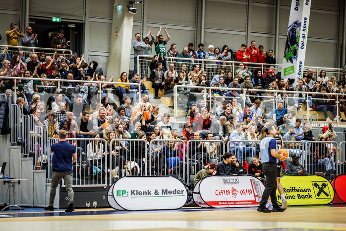 Basketball, Win2Day Superliga 2023/24, Grunddurchgang 16.Runde, SKN St. Pölten, Flyers Wels, Zuschauer