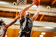 Basketball, win2day Basketball Superliga 2023/24, Grunddurchgang 16.Runde, Traiskirchen Lions, Kapfenberg Bulls, Nemanja Krstic (22)
