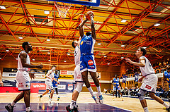 Basketball, win2day Basketball Superliga 2023/224, Grunddurchgang Runde 16, BBC Nord Dragonz, Oberwart Gunners, Kris Monroe (13)