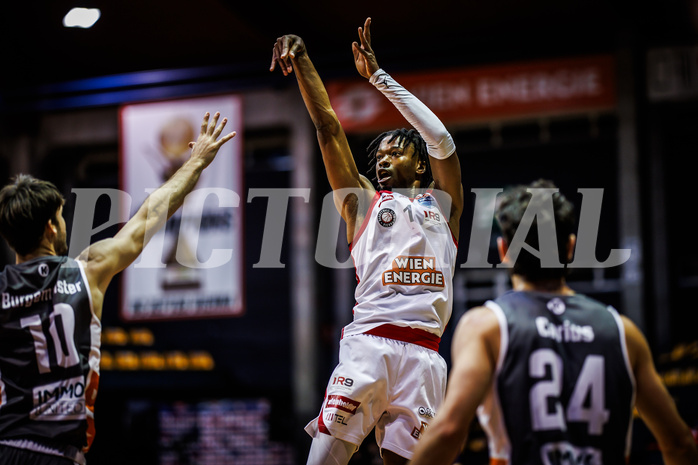 Basketball, Win2Day Superliga 2024/25, Grunddurchgang 7.Runde, BC Vienna, Klosterneuburg Dukes, Ralph Bissainthe (1)
