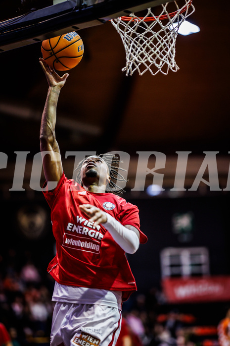 Basketball, Win2Day Superliga 2024/25, Grunddurchgang 7.Runde, BC Vienna, Klosterneuburg Dukes, Ralph Bissainthe (1)