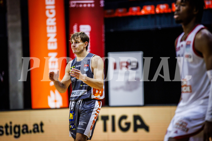 Basketball, Win2Day Superliga 2024/25, Grunddurchgang 7.Runde, BC Vienna, Klosterneuburg Dukes, Elias Wlasak (6)