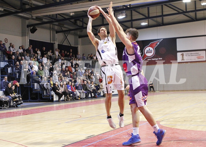Basketball 2.Bundesliga 2017/18 Grunddurchgang 18.Runde  Jennersdorf Blackbirds vs Vienna Timberwolves