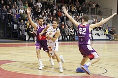 Basketball 2.Bundesliga 2017/18 Grunddurchgang 18.Runde  Jennersdorf Blackbirds vs Vienna Timberwolves