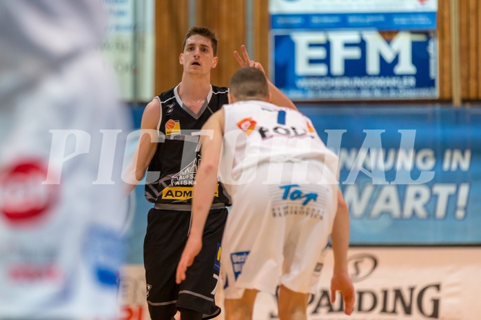 Basketball, ABL 2017/18, Grunddurchgang 23.Runde, Oberwart Gunners, Traiskirchen Lions, Benedikt Güttl (7)