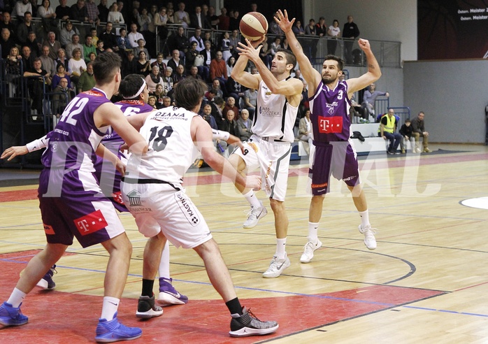 Basketball 2.Bundesliga 2017/18 Grunddurchgang 18.Runde  Jennersdorf Blackbirds vs Vienna Timberwolves