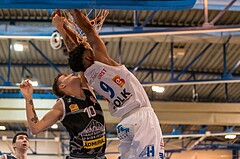 Basketball, ABL 2017/18, Grunddurchgang 23.Runde, Oberwart Gunners, Traiskirchen Lions, Gregg Denzel (9)