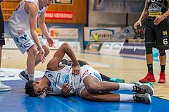 Basketball, ABL 2017/18, Grunddurchgang 23.Runde, Oberwart Gunners, Traiskirchen Lions, Gregg Denzel (9)