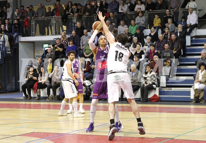 Basketball 2.Bundesliga 2017/18 Grunddurchgang 18.Runde  Jennersdorf Blackbirds vs Vienna Timberwolves