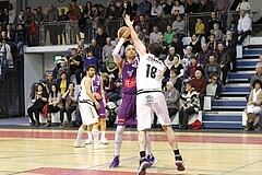 Basketball 2.Bundesliga 2017/18 Grunddurchgang 18.Runde  Jennersdorf Blackbirds vs Vienna Timberwolves