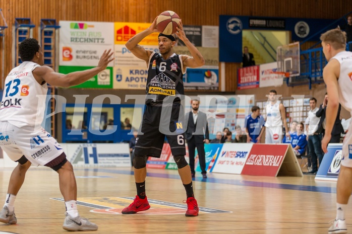 Basketball, ABL 2017/18, Grunddurchgang 23.Runde, Oberwart Gunners, Traiskirchen Lions, Shawn L. Ray (6)