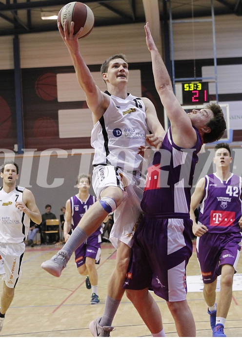 Basketball 2.Bundesliga 2017/18 Grunddurchgang 18.Runde  Jennersdorf Blackbirds vs Vienna Timberwolves