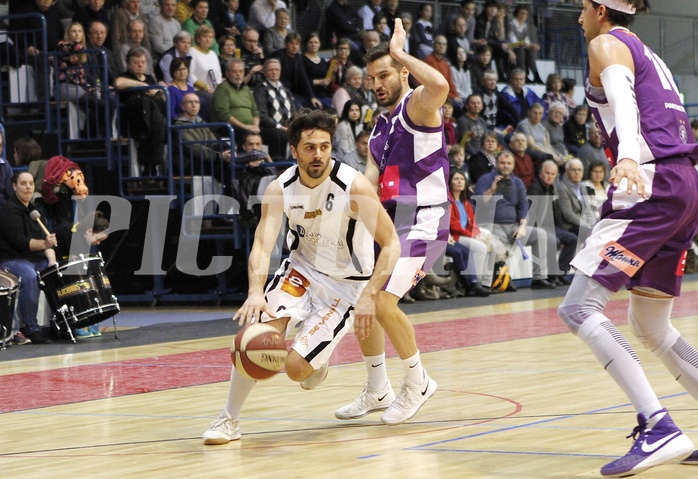 Basketball 2.Bundesliga 2017/18 Grunddurchgang 18.Runde  Jennersdorf Blackbirds vs Vienna Timberwolves