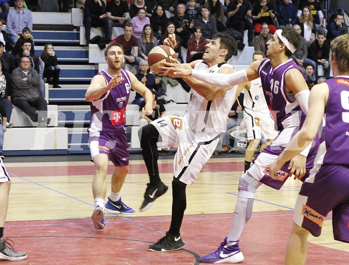 Basketball 2.Bundesliga 2017/18 Grunddurchgang 18.Runde  Jennersdorf Blackbirds vs Vienna Timberwolves