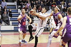 Basketball 2.Bundesliga 2017/18 Grunddurchgang 18.Runde  Jennersdorf Blackbirds vs Vienna Timberwolves