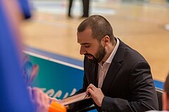 Basketball, ABL 2017/18, Grunddurchgang 23.Runde, Oberwart Gunners, Traiskirchen Lions, Lluis Pino Vera (Coach)