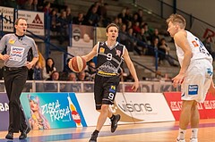 Basketball, ABL 2017/18, Grunddurchgang 23.Runde, Oberwart Gunners, Traiskirchen Lions, Benedikt Danek (9)
