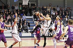 Basketball 2.Bundesliga 2017/18 Grunddurchgang 18.Runde  Jennersdorf Blackbirds vs Vienna Timberwolves
