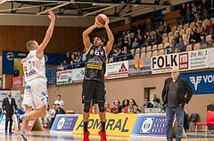 Basketball, ABL 2017/18, Grunddurchgang 23.Runde, Oberwart Gunners, Traiskirchen Lions, Shawn L. Ray (6)