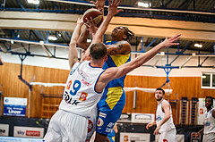 Basketball, bet-at-home Basketball Superliga 2020/21, Platzierungsrunde, 8. Runde, Oberwart Gunners, SKN St. Pölten, Chris Fergusson
