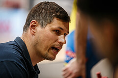 Basketball, bet-at-home Basketball Superliga 2020/21, Platzierungsrunde, 8. Runde, Oberwart Gunners, SKN St. Pölten, Andreas Worenz (Head Coach)