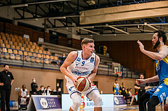Basketball, bet-at-home Basketball Superliga 2020/21, Platzierungsrunde, 8. Runde, Oberwart Gunners, SKN St. Pölten, Edi Patekar (9)