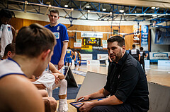 Basketball, bet-at-home Basketball Superliga 2020/21, Platzierungsrunde, 8. Runde, Oberwart Gunners, SKN St. Pölten, Horst Leitner (Coach)