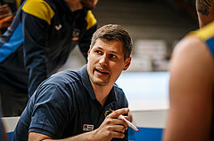 Basketball, bet-at-home Basketball Superliga 2020/21, Platzierungsrunde, 8. Runde, Oberwart Gunners, SKN St. Pölten, Andreas Worenz (Head Coach)