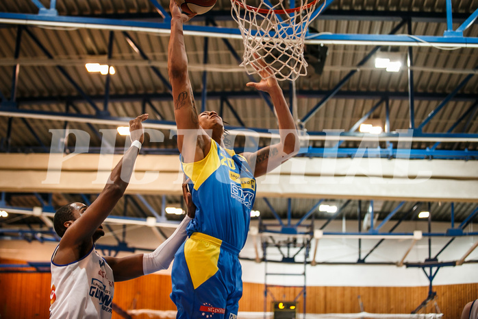 Basketball, bet-at-home Basketball Superliga 2020/21, Platzierungsrunde, 8. Runde, Oberwart Gunners, SKN St. Pölten, Chris Fergusson