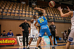 Basketball, bet-at-home Basketball Superliga 2020/21, Platzierungsrunde, 8. Runde, Oberwart Gunners, SKN St. Pölten, Nigel Pruitt (11)