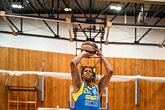Basketball, bet-at-home Basketball Superliga 2020/21, Platzierungsrunde, 8. Runde, Oberwart Gunners, SKN St. Pölten, Chris Fergusson