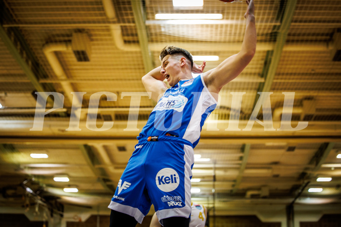 Basketball, win2day Basketball Superliga 2022/23, Grunddurchgang 1.Runde, Fürstenfeld Panthers, Oberwart Gunners, Brock Gardner (10)