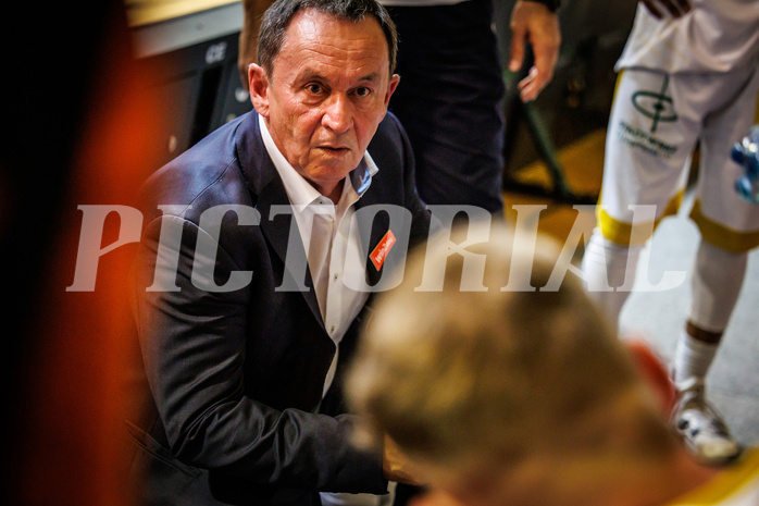 Basketball, win2day Basketball Superliga 2022/23, Grunddurchgang 1.Runde, Fürstenfeld Panthers, Oberwart Gunners, Peter Stahl (Head Coach)