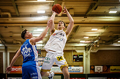 Basketball, win2day Basketball Superliga 2022/23, Grunddurchgang 1.Runde, Fürstenfeld Panthers, Oberwart Gunners, Andrija Blatancic (4)