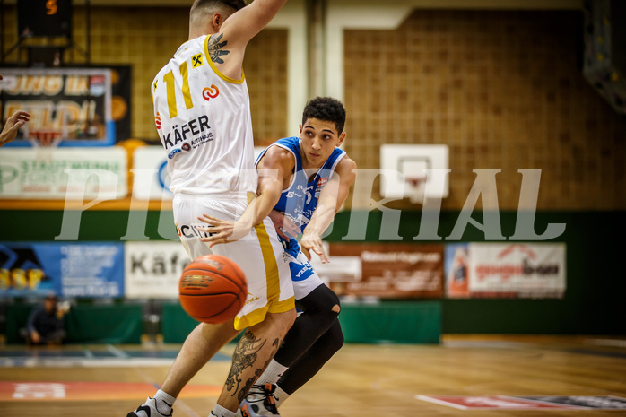 Basketball, win2day Basketball Superliga 2022/23, Grunddurchgang 1.Runde, Fürstenfeld Panthers, Oberwart Gunners, Magdy Abou-Ahmed (6)