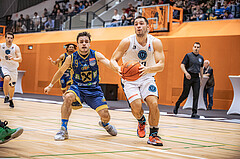 Basketball, Win2Day Superliga 2022/23, Grunddurchgang 2.Runde, Vienna D.C. Timberwolves, UBSC Raiffeisen Graz, Jakob Szkutta (10)