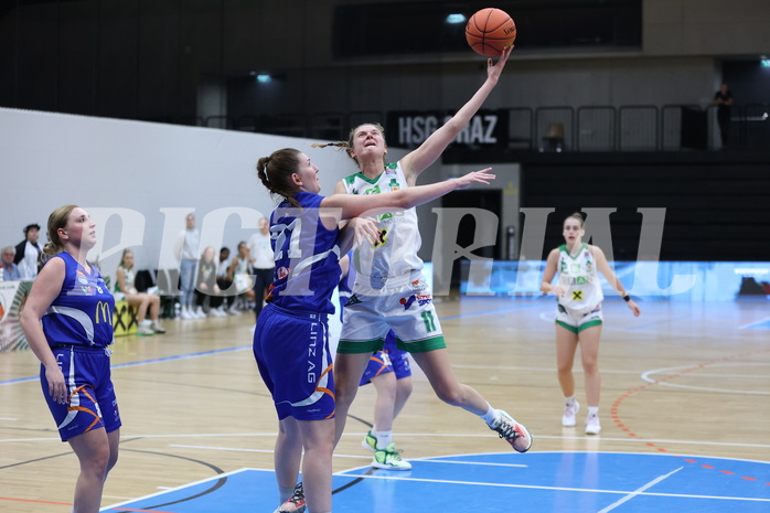 08.10.2022, Raiffeisen Sportpark, Basketball Damen Superliga 2022/23, Grunddurchgang 1.Runde,  
UBI Graz vs. DBB LZ OÖ ,  