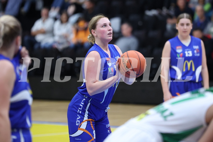 08.10.2022, Graz, Raiffeisen Sportpark, Basketball Damen Superliga 2022/23, Grunddurchgang 2.Runde, UBI Graz vs. DBB LZ OÖ ,  