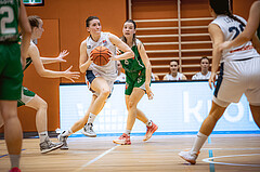 Basketball, Win2Day Basketball Damen Superliga 2022/23, Grunddurchgang 2.Runde, Vienna D.C. Timberwolves, KOS Celovec Damen, Melanie Fischer (14)