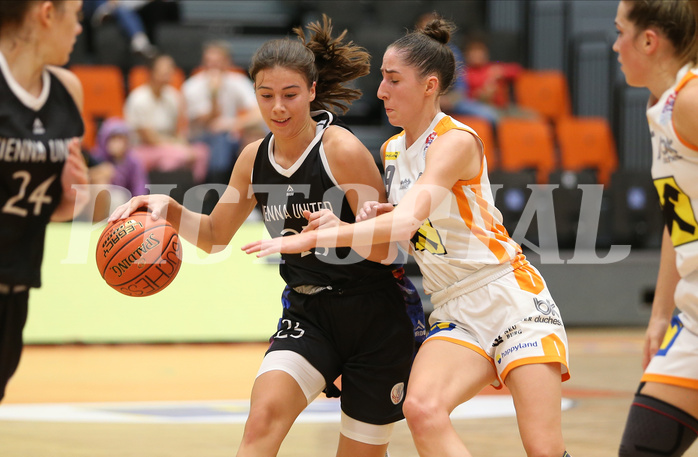 Basketball Damen Superliga 2022/23, Grunddurchgang 2.Runde BK Duchess Klosterneuburg vs. Vienna United


