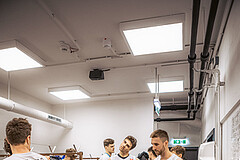 Basketball, Win2Day Superliga 2022/23, Grunddurchgang 2.Runde, Vienna D.C. Timberwolves, UBSC Raiffeisen Graz, 