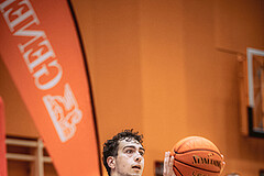 Basketball, Win2Day Superliga 2022/23, Grunddurchgang 2.Runde, Vienna D.C. Timberwolves, UBSC Raiffeisen Graz, Paul Rotter (66)