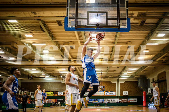 Basketball, win2day Basketball Superliga 2022/23, Grunddurchgang 1.Runde, Fürstenfeld Panthers, Oberwart Gunners, Brock Gardner (10)